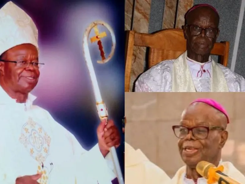 CATHOLIC CHURCH IN NIGERIA LAYS TO REST THE REMAINS OF BISHOP MICHAEL OLUFALAYO FAGUN